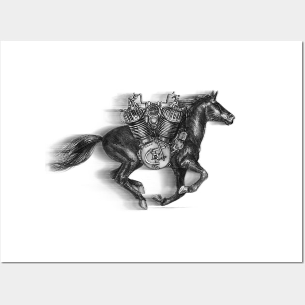 horsepower Wall Art by Ksenia1991